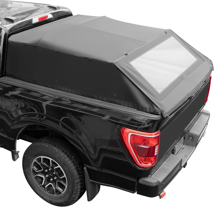 JOYTUTUS Truck Bed Soft Topper for Ford F150 2015-2024 with 5.5' Bed - Kemimoto