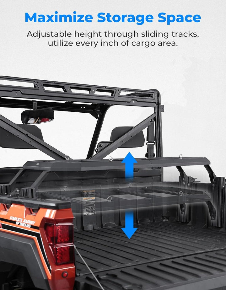 Rear Rack for Polaris Ranger 1000/ XP 1000/ Ranger Diesel - Kemimoto