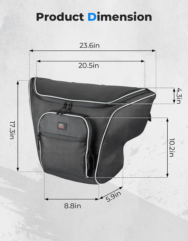 UTV Center Seat Bag for Polaris General 1000/ XP 1000 2016-2024 - Kemimoto