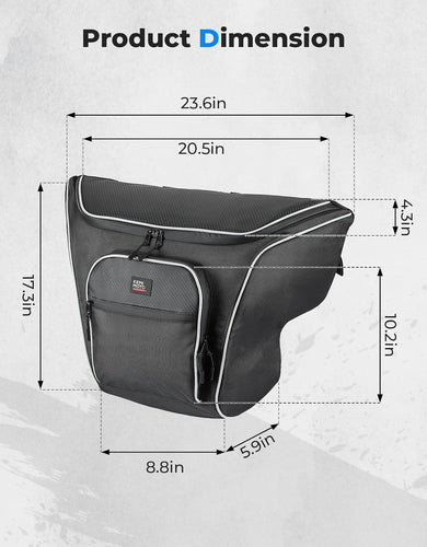 UTV Center Seat Bag for Polaris General 1000/ XP 1000 2016-2024 - Kemimoto