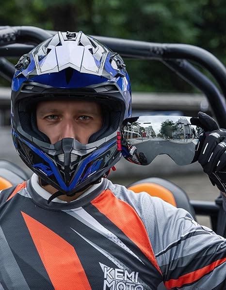 Dirt Bike Goggles for Motorcycle, ATVs and UTVs - Kemimoto