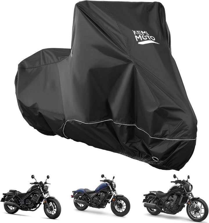 Heavy Duty Motorcycle Cover for Harley & Cruiser Bikes