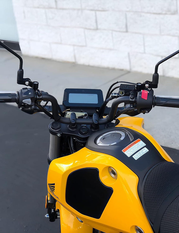 Universal Rear View Mirror Mount for Motorcycles - Kemimoto