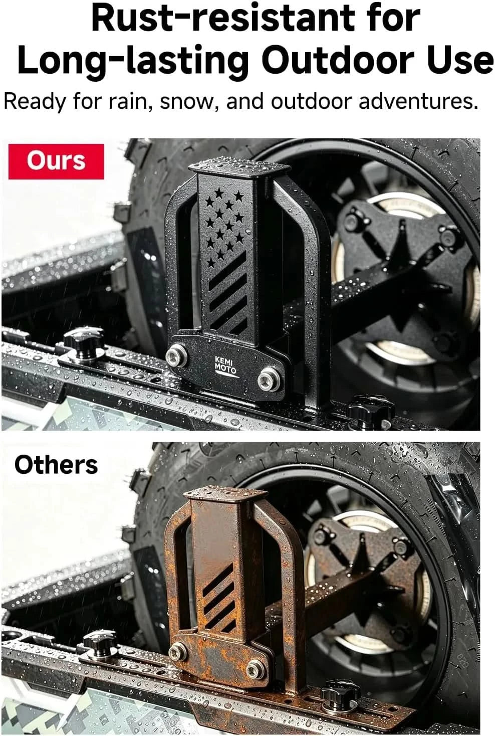 Spare Tire Mount for Polaris Ranger XP 1000/1000/Crew