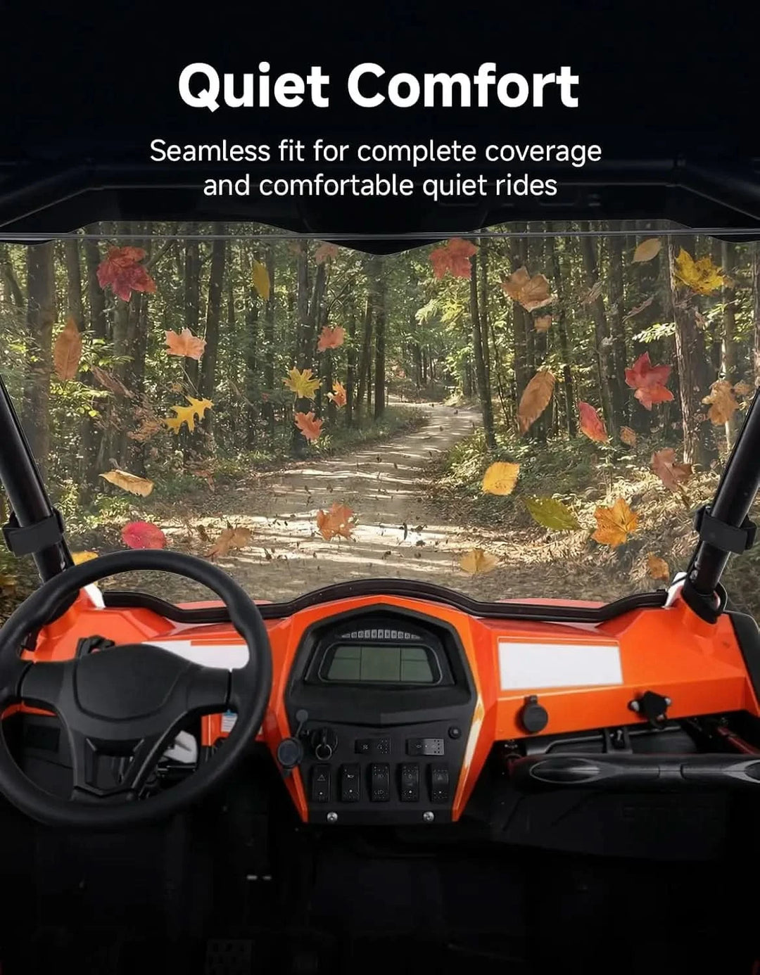 Full Front Windshield For CFMOTO ZForce 800|500|1000