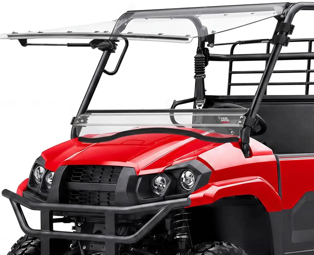 3-in-1 Flip Windshield For Kawasaki Mule PRO-MX 2019+