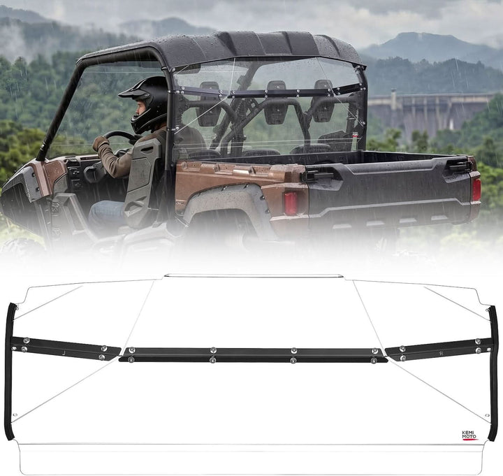 UTV Rear Windshield For Yamaha Viking - Kemimoto