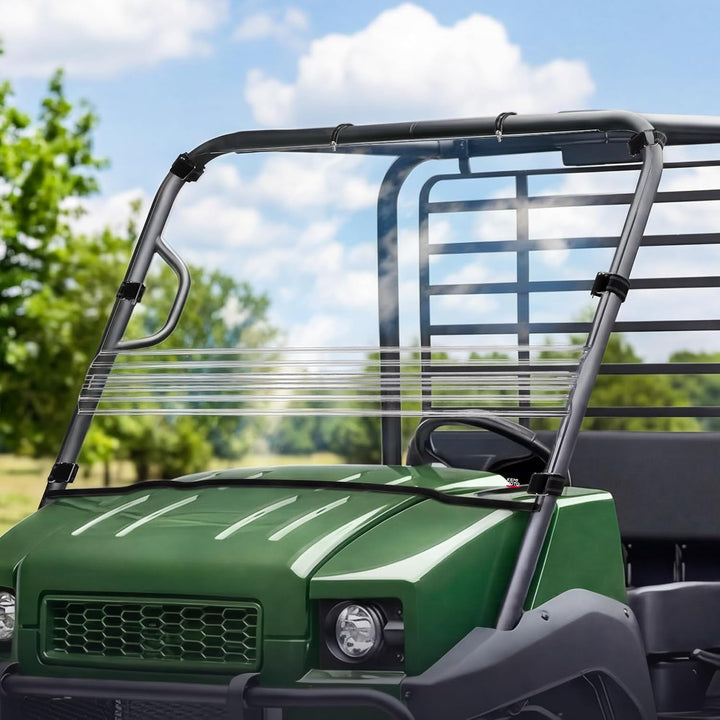 UTV Flip Windshield For Kawasaki Mule