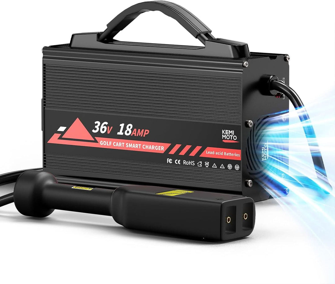 KEMIMOTO 36V Golf Cart Battery Charger - Kemimoto