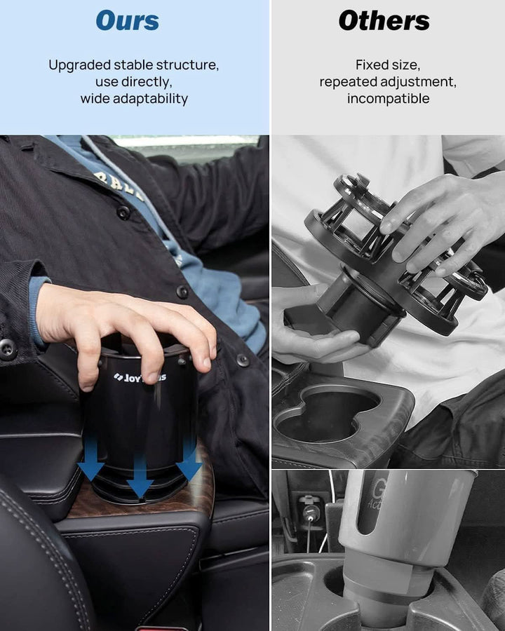 JOYTUTUS Large Stable Cup Holder Expander for YETI, Hydro Flask - Kemimoto