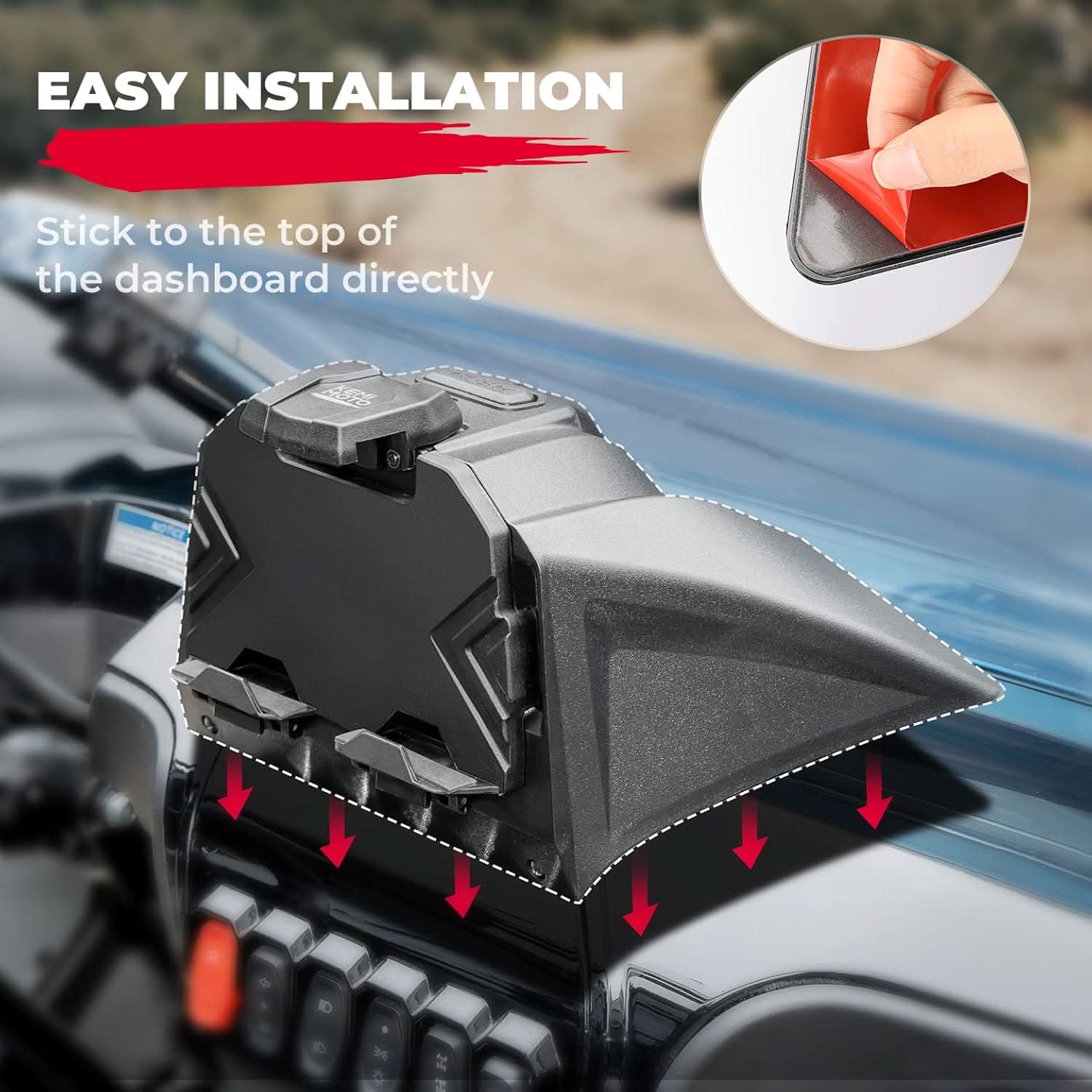 UTV Tablet Holder For CFMOTO ZForce 950 - Kemimoto