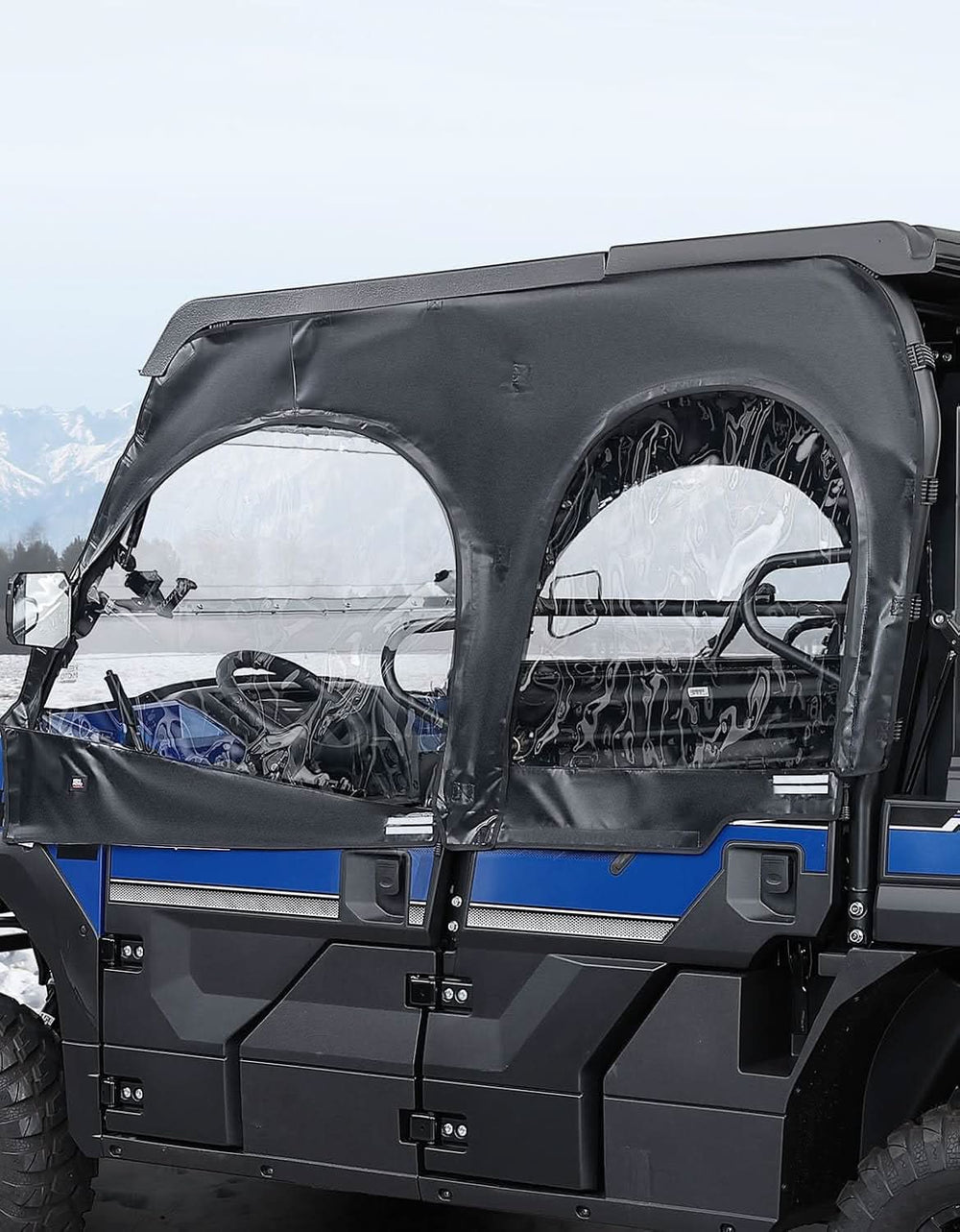 Soft Upper Doors For Kawasaki Mule Pro FXT|DXT 2015-2025 - Kemimoto