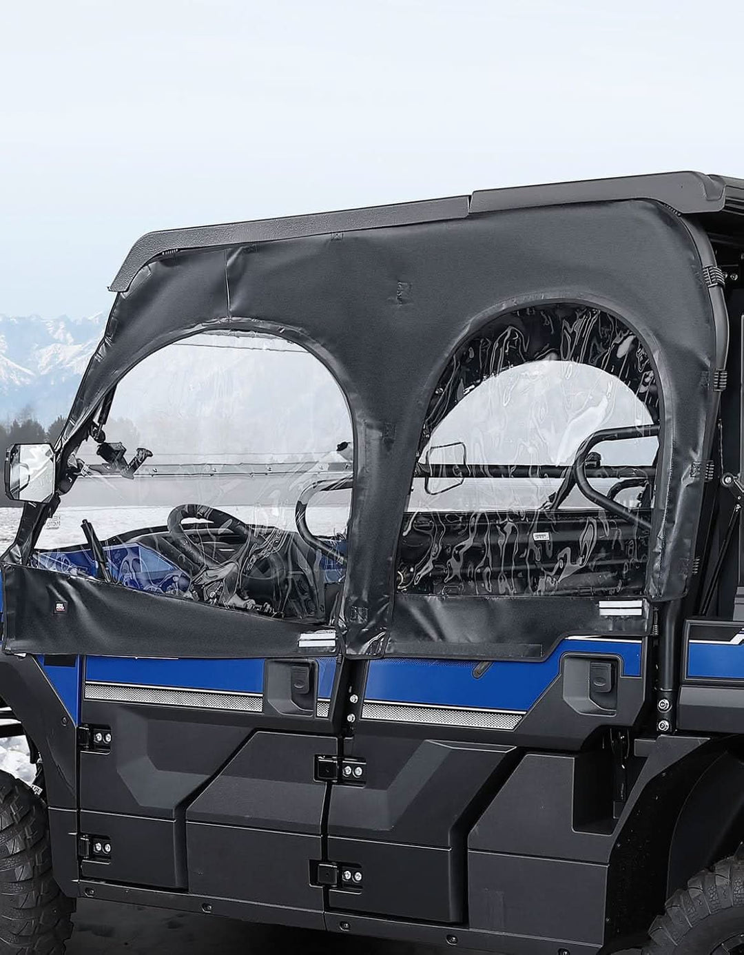 Soft Upper Doors For Kawasaki Mule Pro FXT|DXT 2015-2025 - Kemimoto