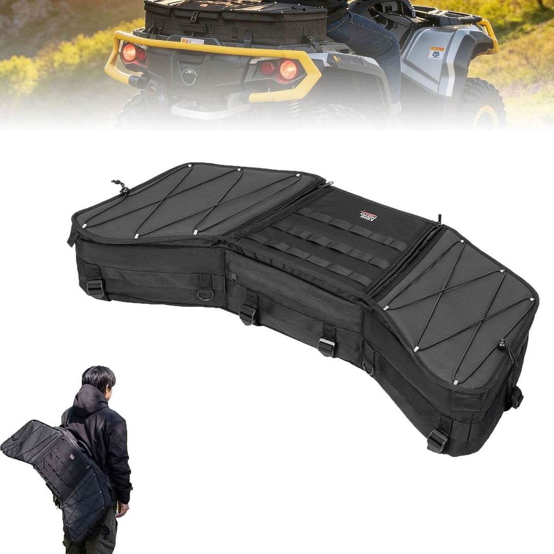 ATV Front Rear Rack Bag for Polaris Sportsman / Ranger / RZR , Can-Am - Kemimoto