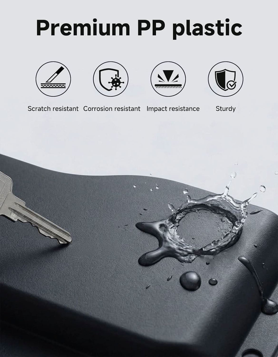 Front & Rear Door Storage Pockets with Cup Holders for Polaris Xpedition XP 5/ADV 5 NorthStar 2024+, 4PCS