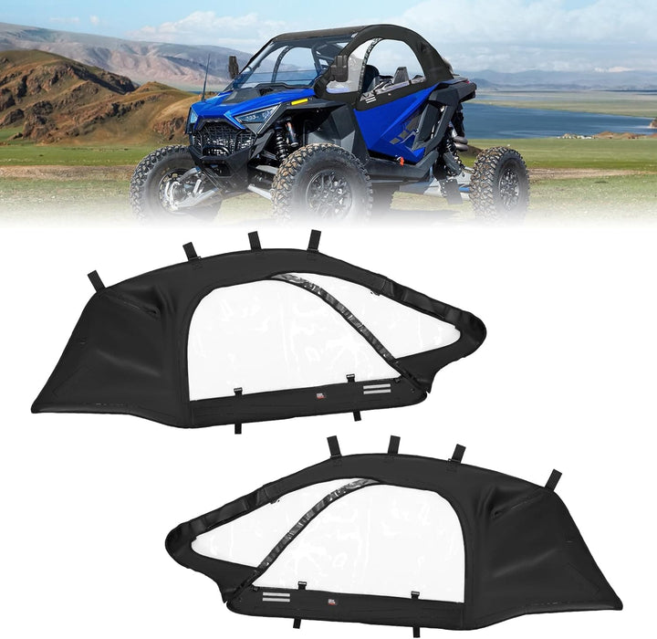 Upper Doors Soft Cab Enclosures for Polaris RZR PRO R 2022-2024 - Kemimoto