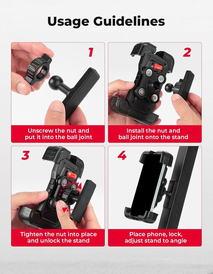 Magnetic Phone Holder for Golf Cart & Tractor