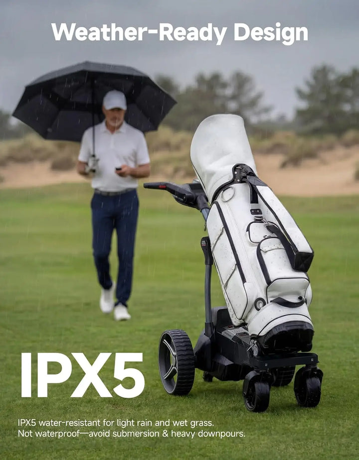 ApexAI Auto-Follow Electric Golf Push Cart with Remote Control