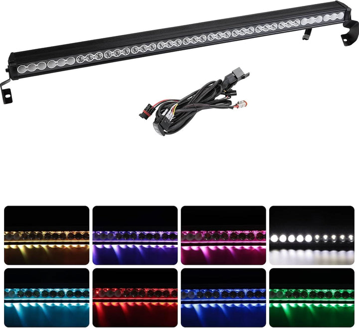 50" Multi-Color Curved LED Light Bar Kit for Polaris Ranger 1000 / XP 1000 / Crew