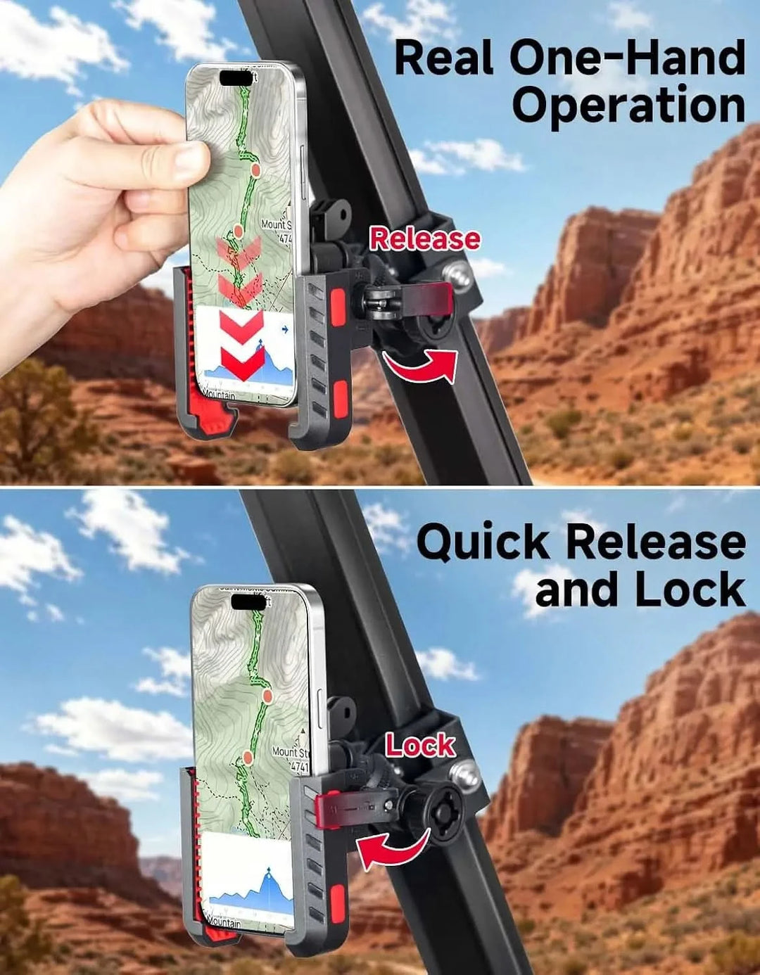 UTV Phone Mount for Pro-Fit Cage, Ranger/General,UForce,Defender