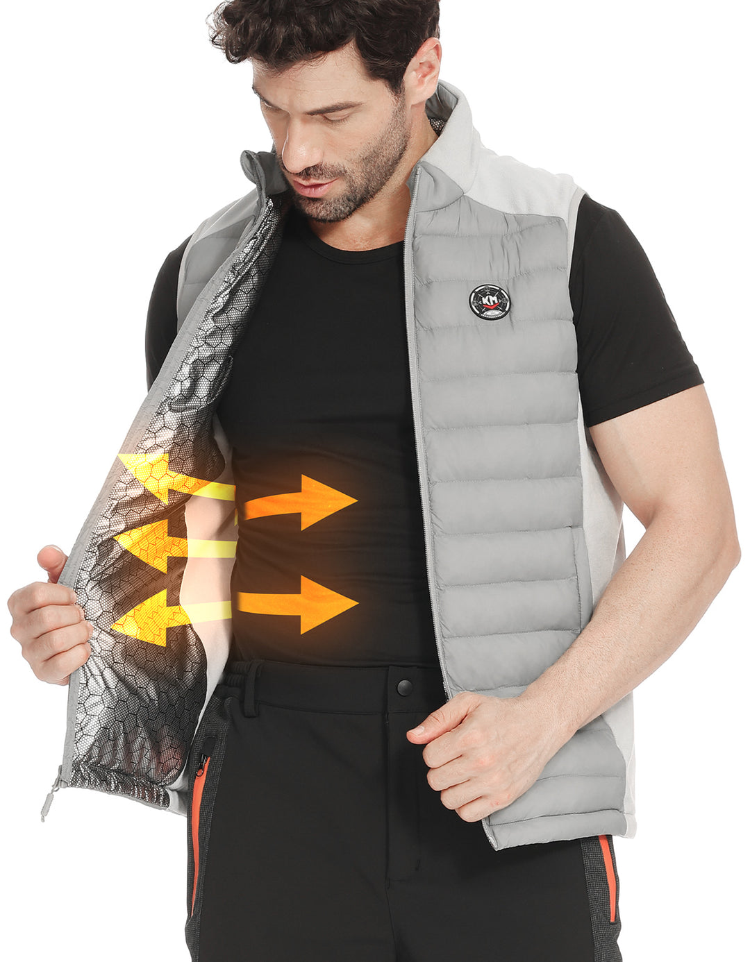 Heated Vest for Men and Women with 10000mAh Battery Pack Included - Kemimoto