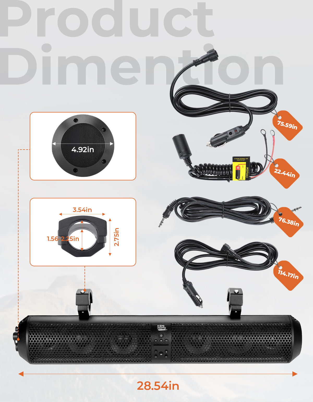RGB UTV Soundbar, 28