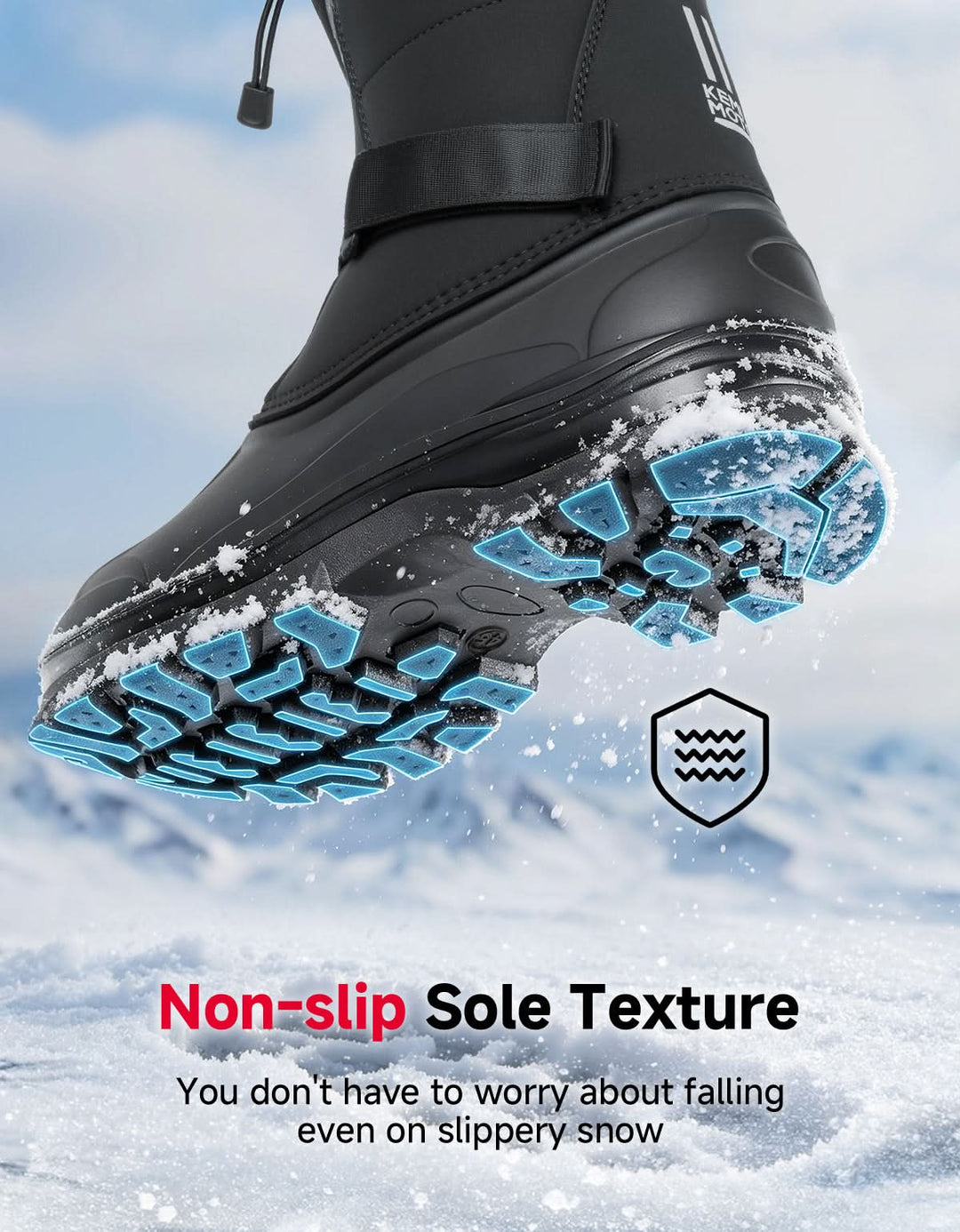Men’s Heated Snow Boots – 10H Battery Life