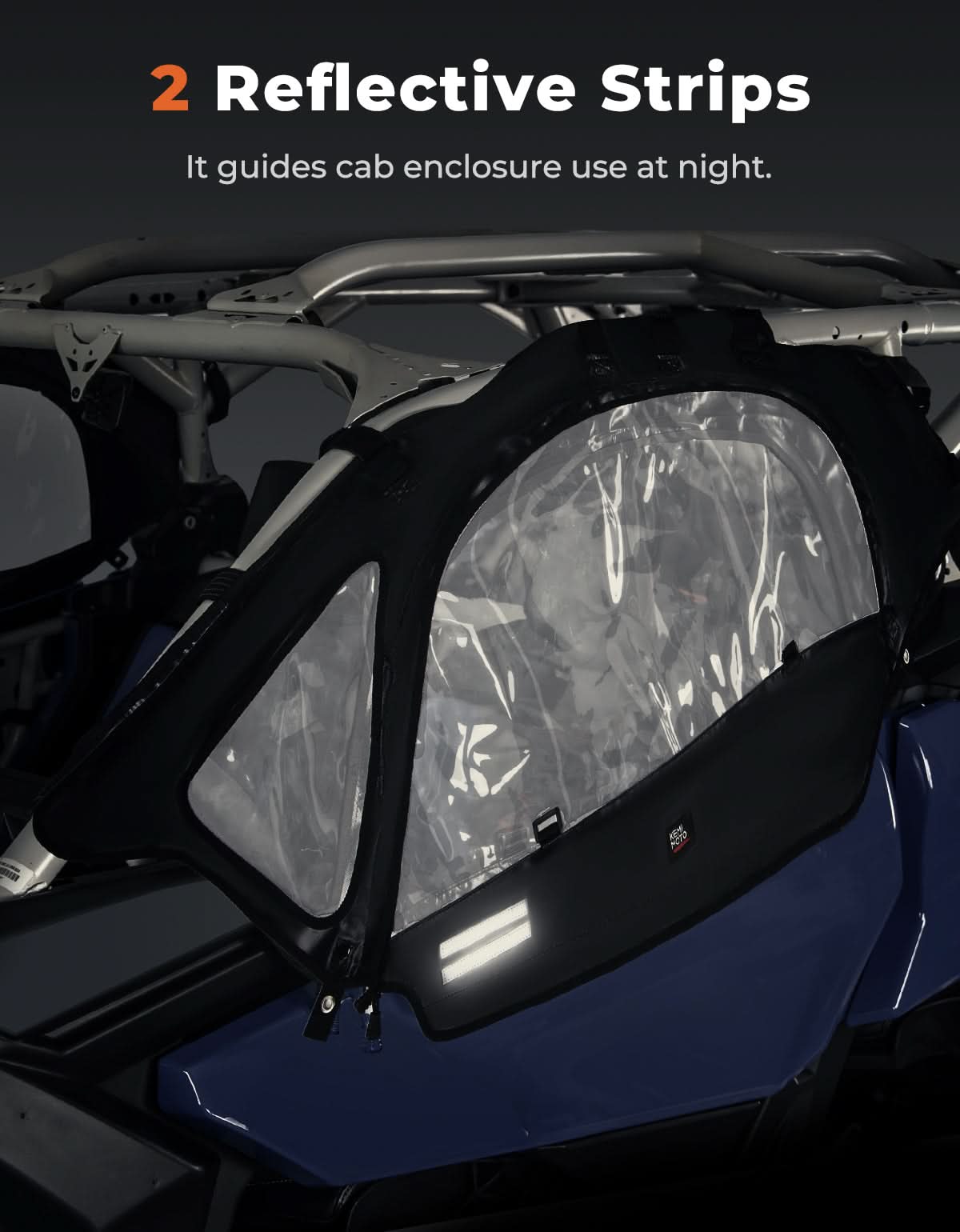 Soft Cab Enclosures & Soft  Rear Windshield for Can-Am Maverick X3 - Kemimoto