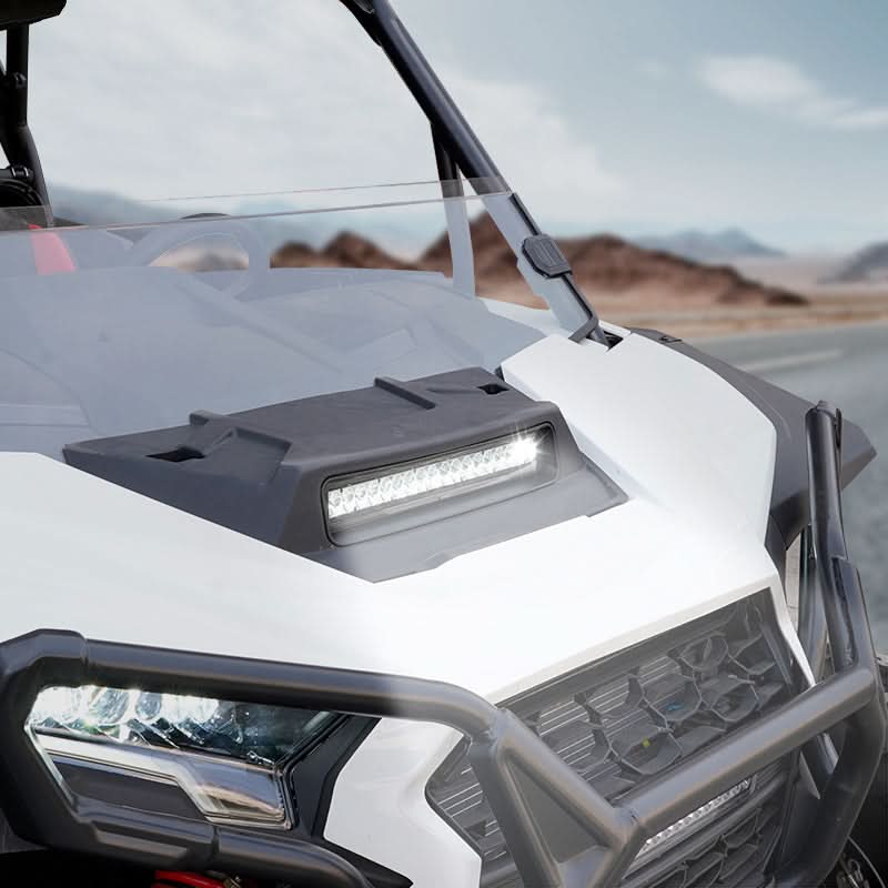 Hood Scoop with LED Spotlight for Polaris RZR XP 1000 / XP 4 1000 2024-2025 - Kemimoto
