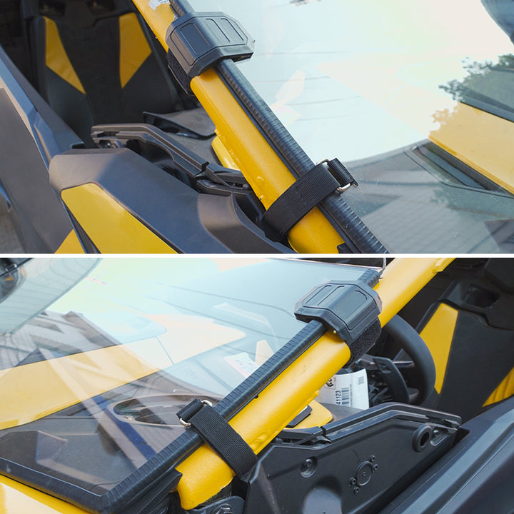 Clear Half Windshield for Can-Am Maverick R 2024+ - Kemimoto
