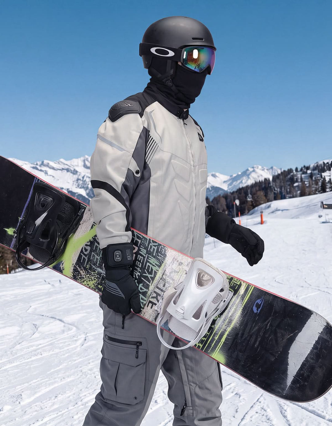 Heated Motorcycle Gloves with Touchscreen
