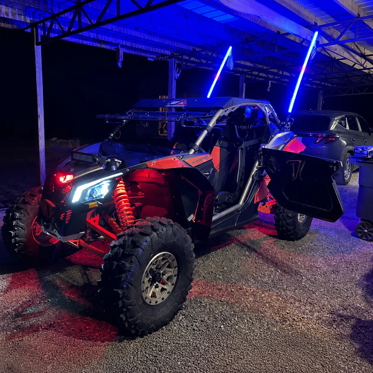 Night Riding in Full Color.