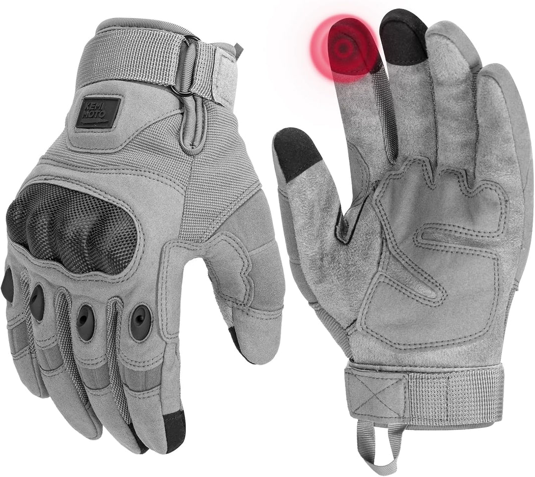 kamik handschuhe Motorcycle Tactical Gloves with Touchscreen Hard Shell – Kemimoto
