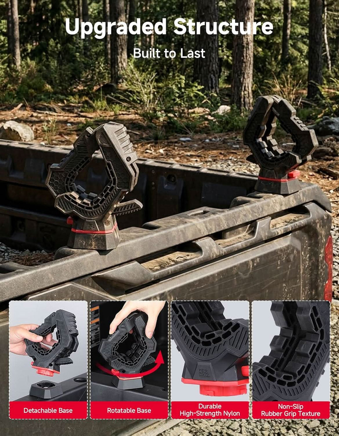 Ratcheting Hunting Tool Rack For Can-Am