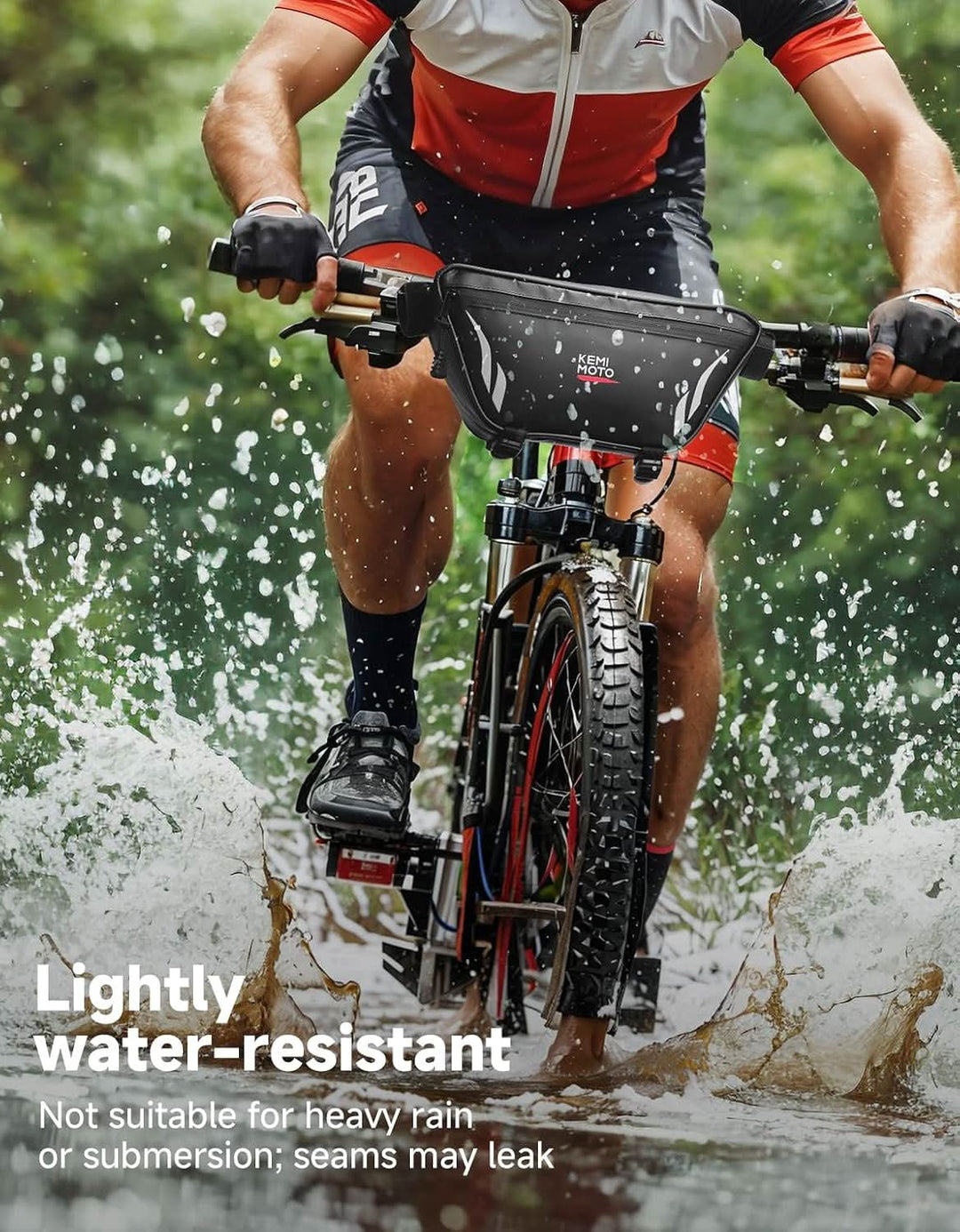 Waterproof Handlebar Bag for Electric Dirt Bike & Motorcycle