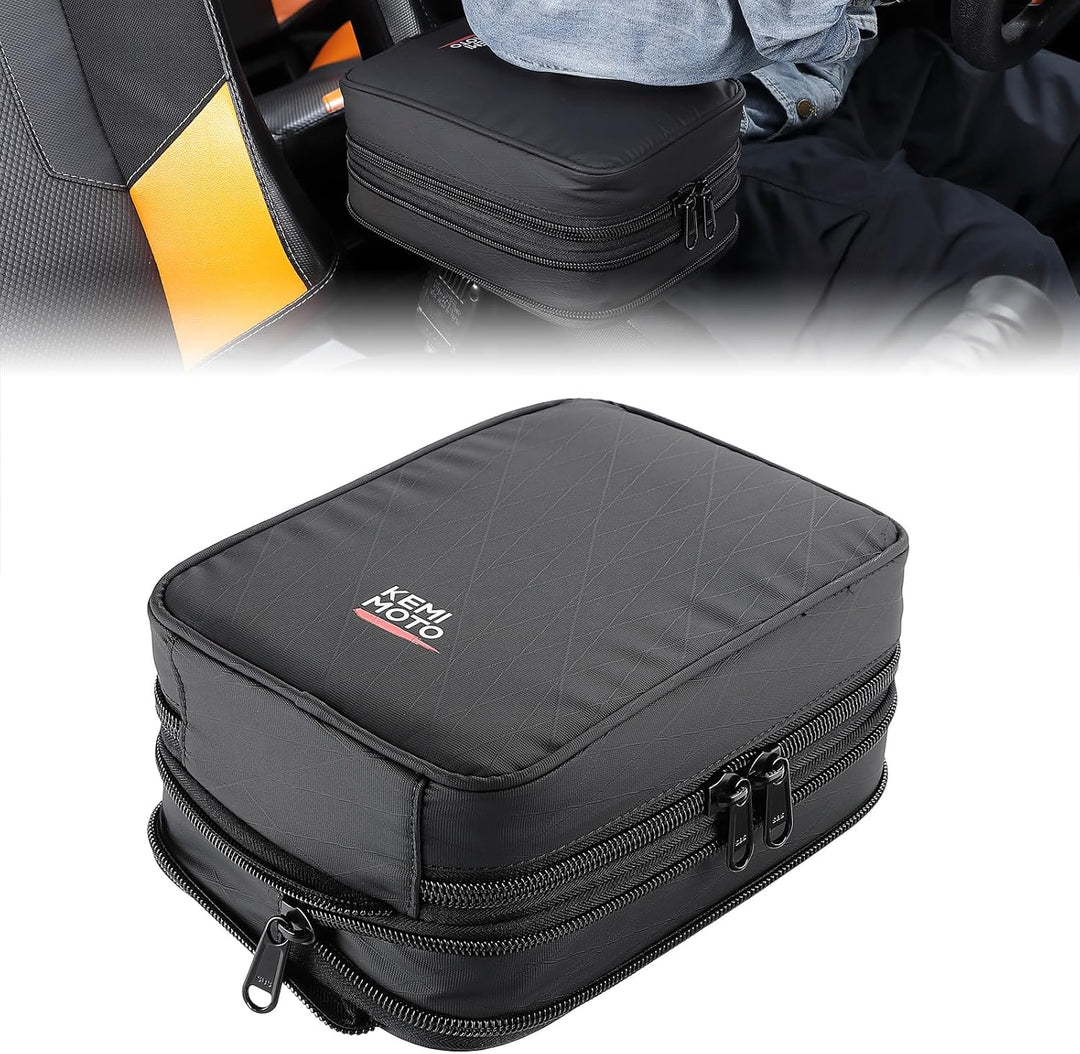 UTV Armrest Safe Storage Bag for Polaris RZR 900 S 1000 XP Turbo Trail - Kemimoto