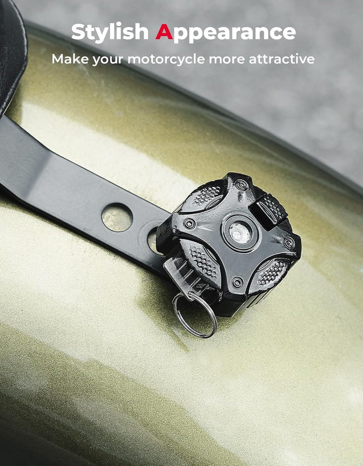 Anti-theft Seat Bolt Seat Screw Cover for Sportster Touring Road King Electra Street Glide Softail Dyna - Kemimoto