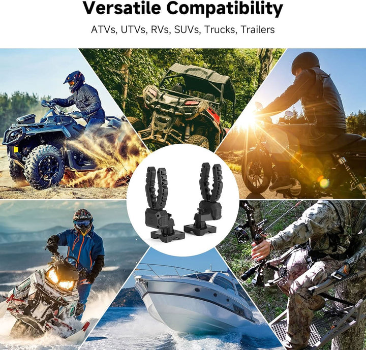 Hunting Tool Holder Gear Mount for UTV|ATV (2-Pack) - Kemimoto