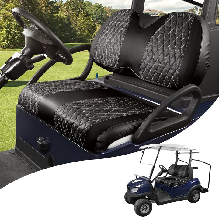 Golf Cart Diamond Seat Covers for Club Car - Kemimoto