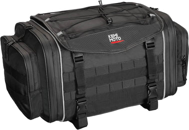 Motorcycle Travel Luggage Bags, 23L-30L Expandable Tail Bag - Kemimoto