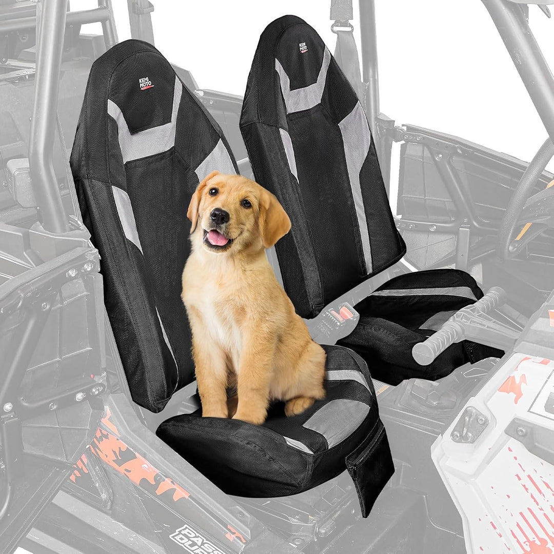 Seat Covers Water-Resistant 1680D for Polaris RZR XP 1000/Turbo 2014-2023 - Kemimoto