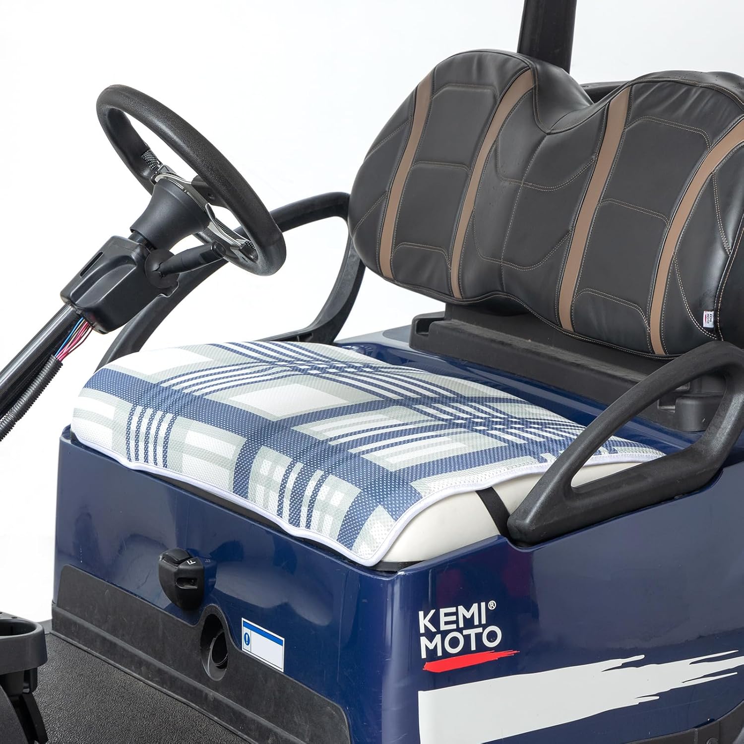 Golf Cart Seat Towel Blanket Covers for EZGO, Club Car (2-Seat) - Kemimoto