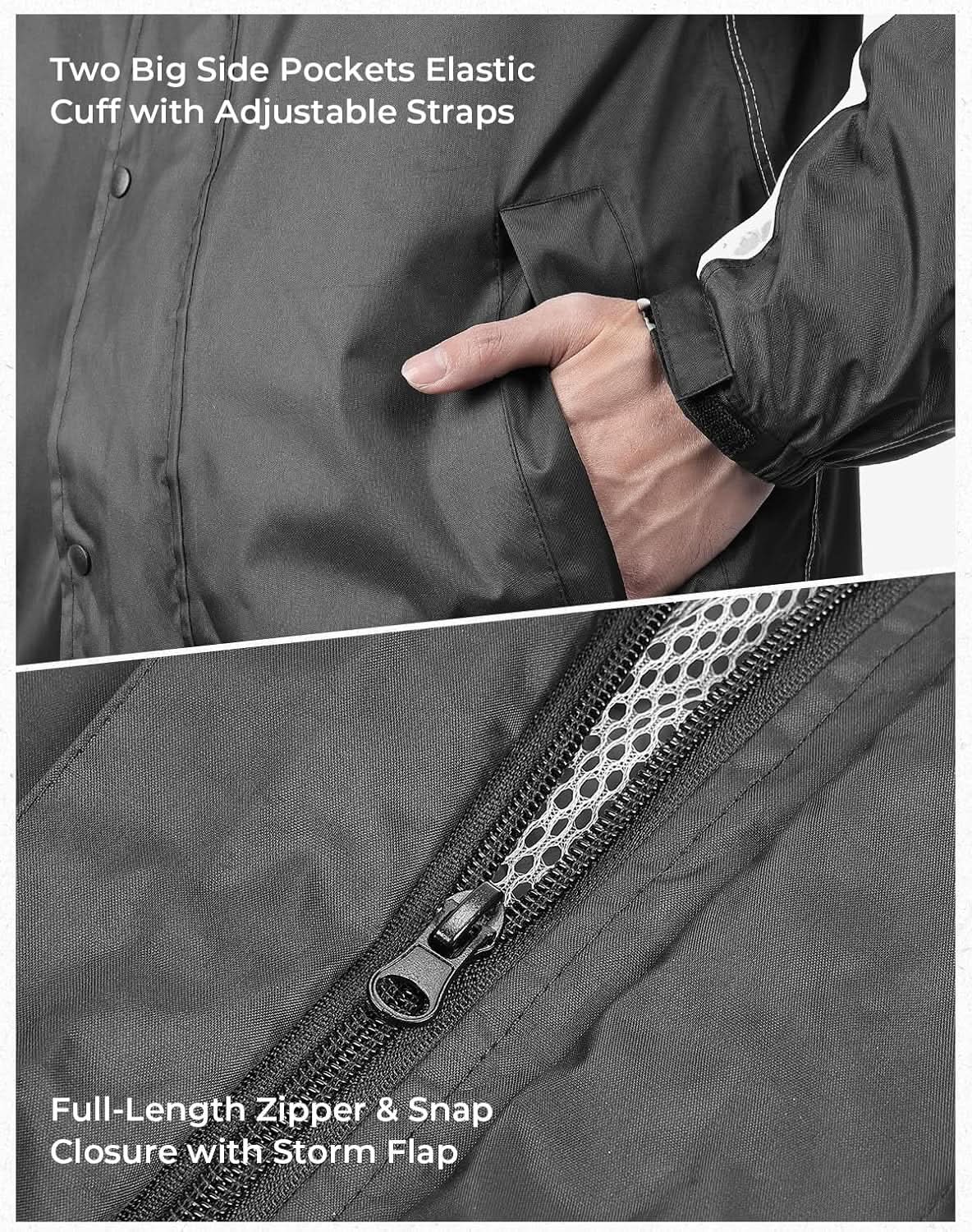 KEMIMOTO Rain Suit For Men - Kemimoto