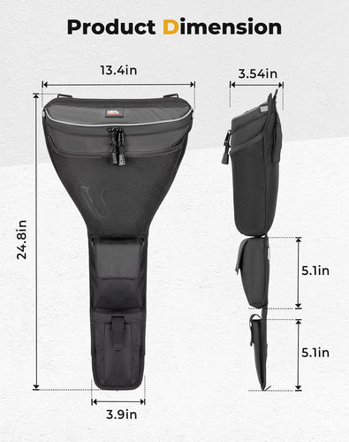 Center Storage Bag with Cup holder for 2024-2025 Polaris RZR XP 1000/ 4 - Kemimoto