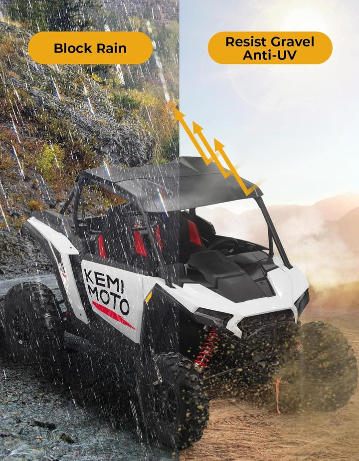 3-in-1 UTV Roof Hard Top for Polaris RZR XP 1000 2024-2025 - Kemimoto