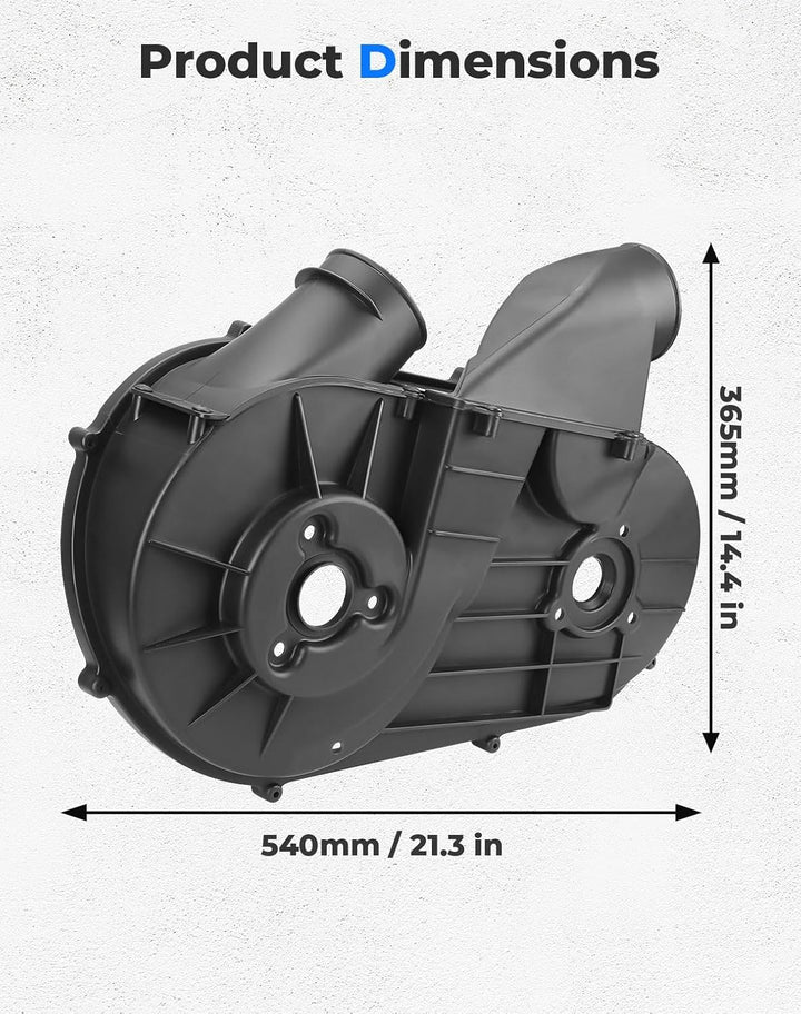 Inner Clutch Cover Belt Box for Polaris RZR XP 1000/Ranger Crew XP 1000 900/General - Kemimoto