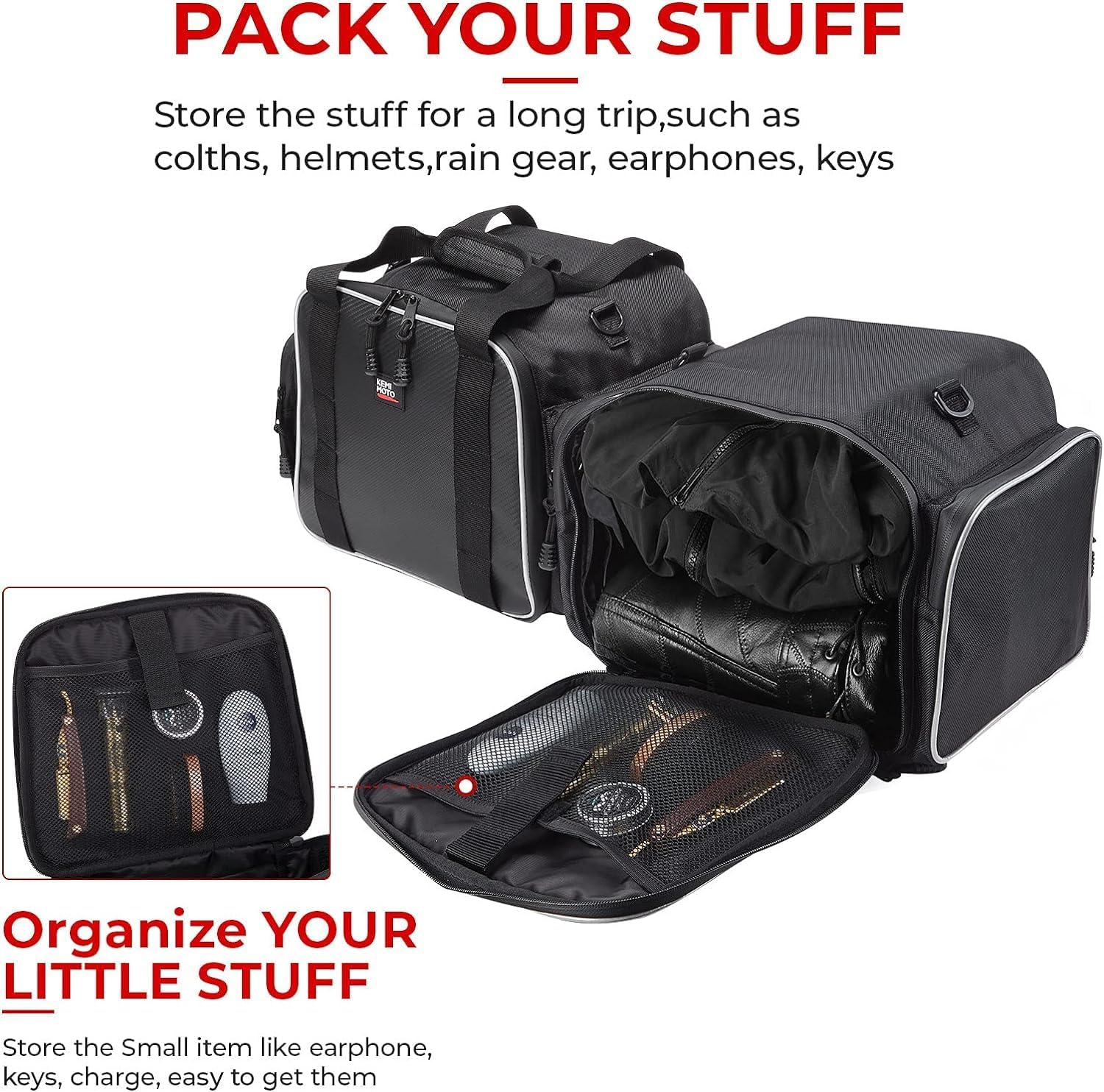 1 Pairs Trunk Liner Bags Fit Harley – Kemimoto