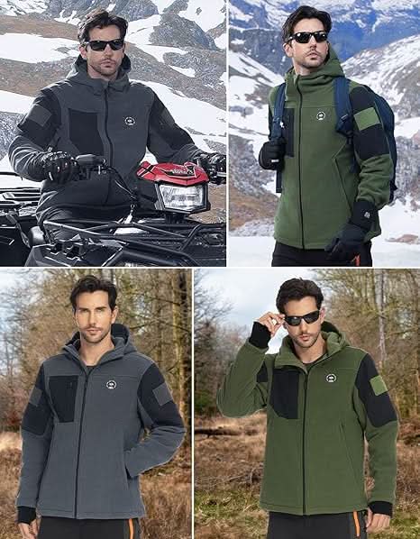 Heated Jacket with 12V 20000mAh Battery Pack - Kemimoto