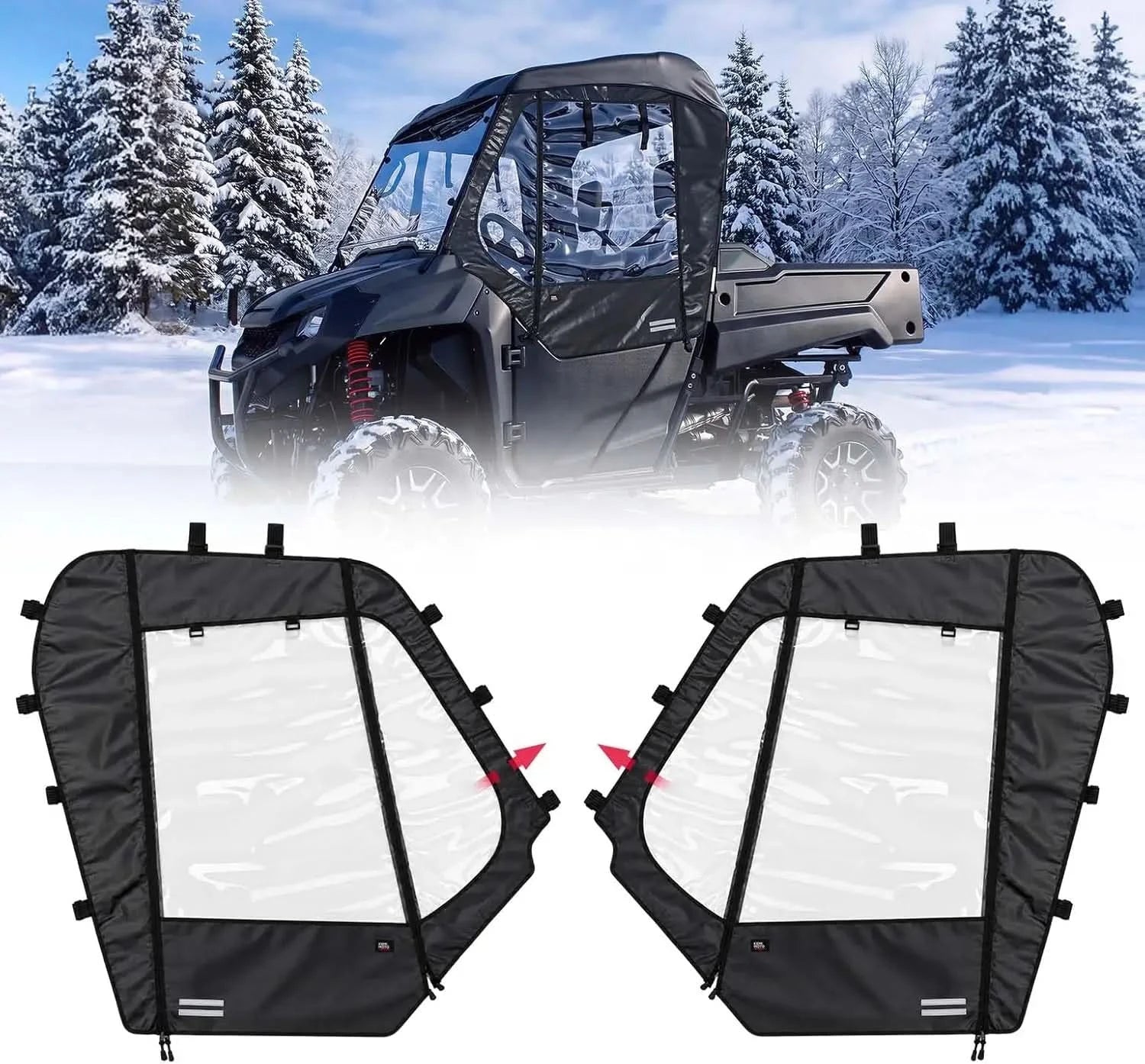 Soft Upper Doors For Honda Pioneer 700
