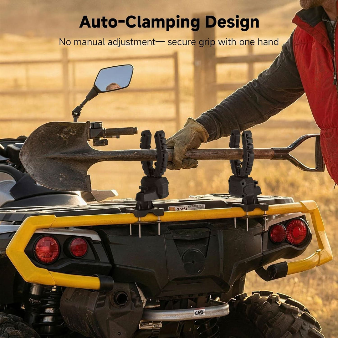 Hunting Tool Holder Gear Mount for UTV|ATV (2-Pack) - Kemimoto